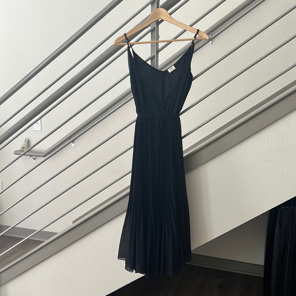 NWOT WILFRED Black Beaune Dress, S